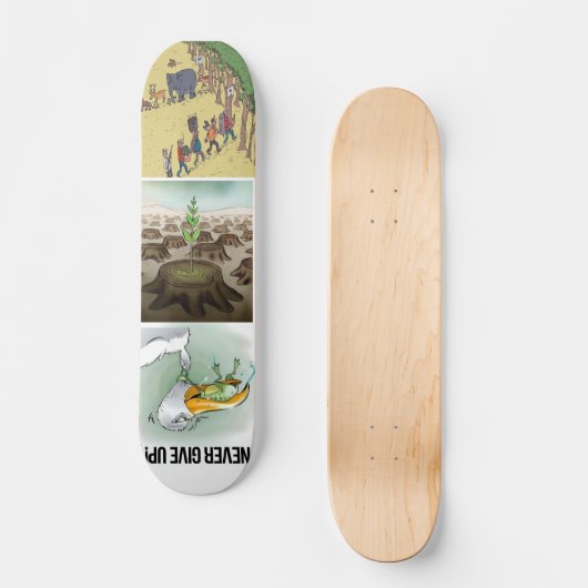 Murugi Outdoor Gear7 3/4" Skateboard Deck (Voorkant)