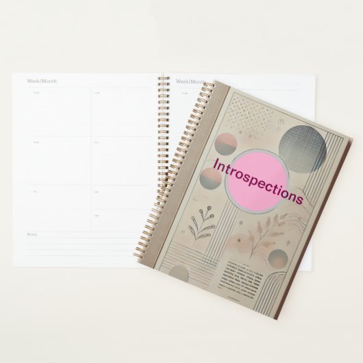 Murugi Sationery Co. Introspecties Hard Planner (Display)