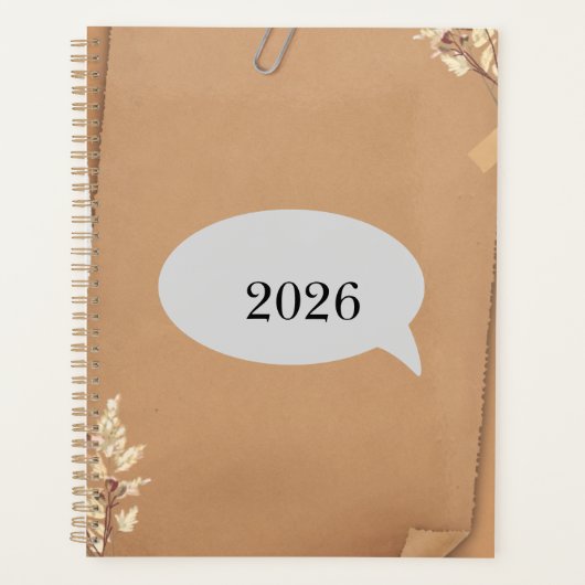 Murugi Stationery Co. 2026 Hardplanner  Planner (Voorkant)