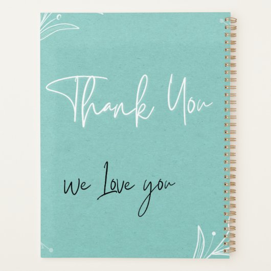 Murugi Stationery Co. 2026 Hardplanner  Planner (Achterkant)