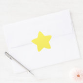 Murugi Stationery Co. Gele grote ster Stickers (Envelop)
