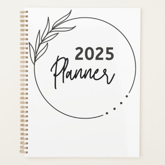 Murugi Stationery Co. Minimalistische hardplanner Planner (Voorkant)