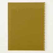 Murugi Stationery Co. Minimalistische Standaard Ha Planner (Achterkant)