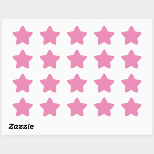 Murugi Stationery Co. Peony Star Stickers (Vel)
