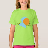 Murugi Wear Celestial Balance Meisjes T-Shirt (Voorkant)