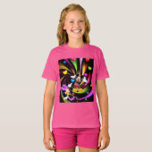 Murugi Wear Meisjes Basic T-Shirt (Voorkant volledig)