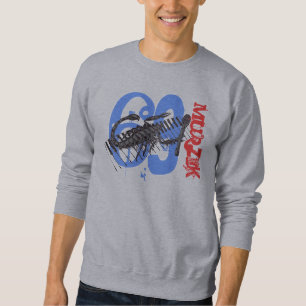 Murzik-schorpioen op T-shirt met grafische kaart