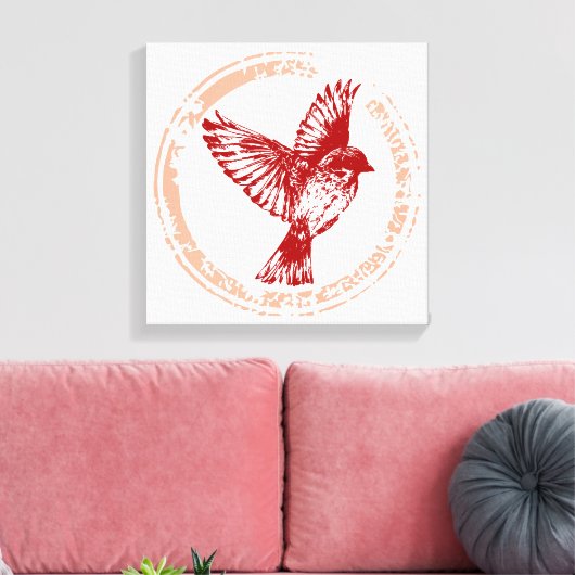 mus canvas afdruk (Insitu (Woonkamer))