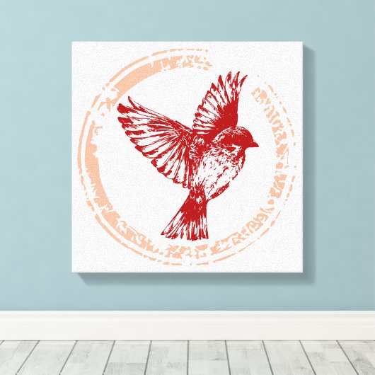 mus canvas afdruk (Insitu (Houten vloer))