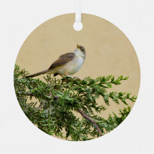 Mus metalen ornament