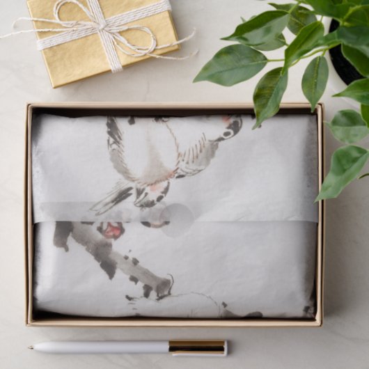 MUS OP FILIAAL WEEFSELPAPIER TISSUEPAPIER (Geschenk)