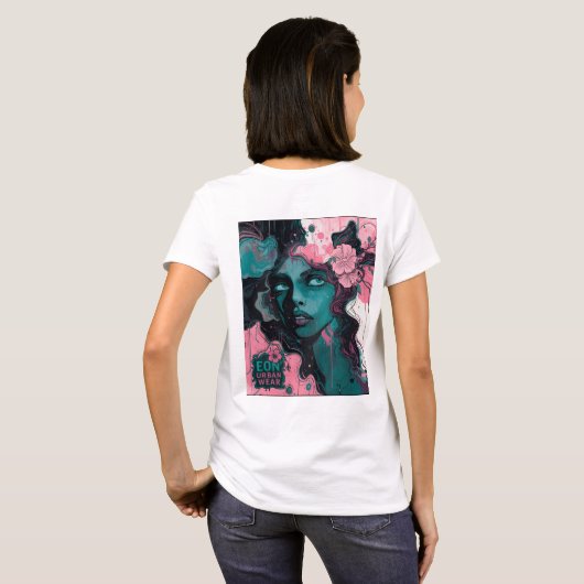 MUSA DE LAS FLORES T-SHIRT (Achterkant volledig)