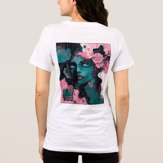 MUSA DE LAS FLORES Tri-Blend SHIRT (Achterkant)