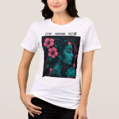MUSA DE LAS FLORES Tri-Blend SHIRT (Voorkant)