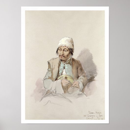 Musa - uit Kashgar, c.1855 Poster (Voorkant)