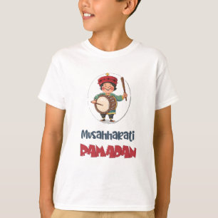 Musahharati Ramadan Drummer Ritme van de nacht T-shirt