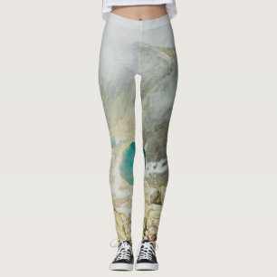 Musala piek, olieverfschilderij, Bulgarije. Leggings