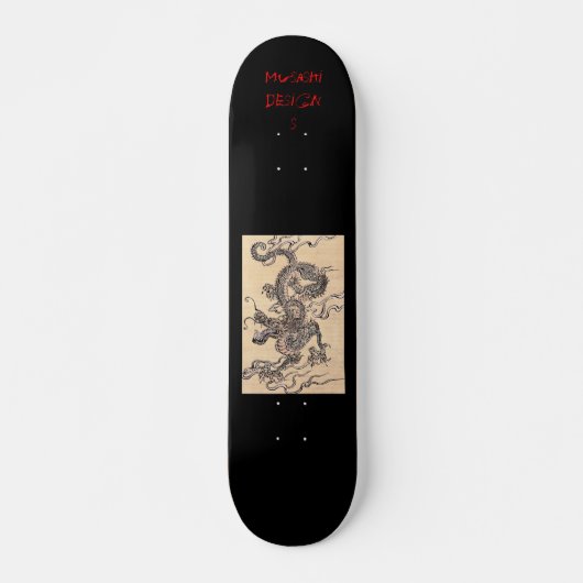 Musashi Design Dragon Skateboard (Voorkant)