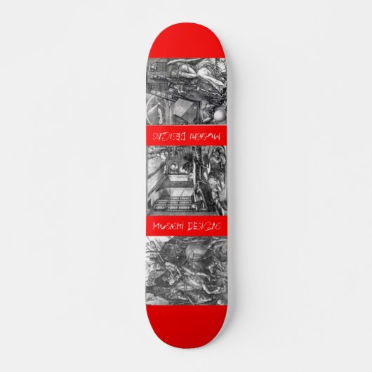 Musashi Design Durer's Apocalypse Skateboard (Voorkant)
