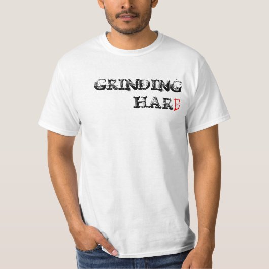 Musashi Design Grinding Hard T-shirt (Voorkant)