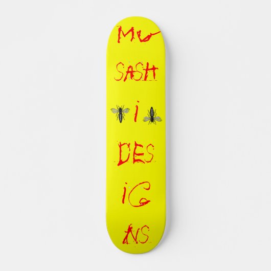 Musashi Design King Bee Persoonlijk Skateboard (Voorkant)