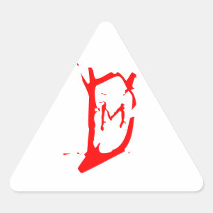 Musashi Design Logo driehoek Sticker