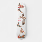 Musashi Design Pinup Persoonlijk Skateboard (Voorkant)