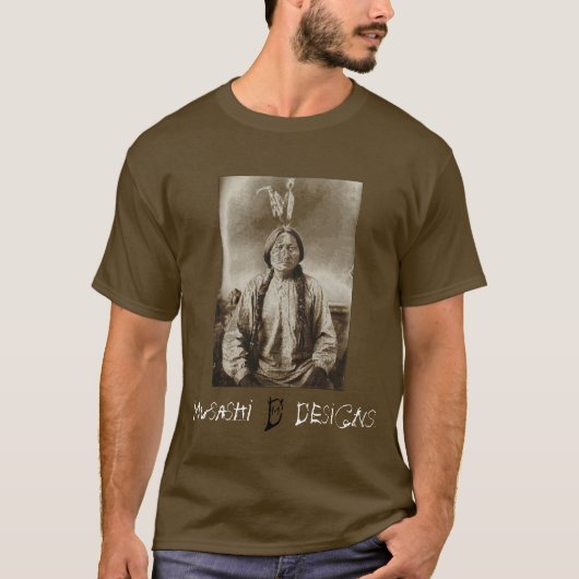 Musashi Design Sitting Bull T-shirt (Voorkant)