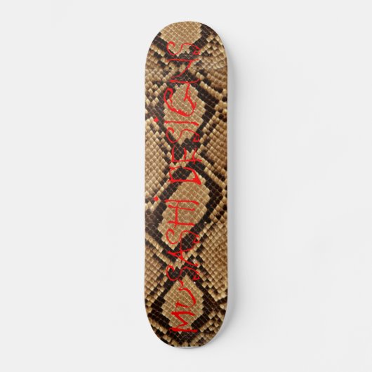 Musashi Design Snakeskin Skateboard (Voorkant)