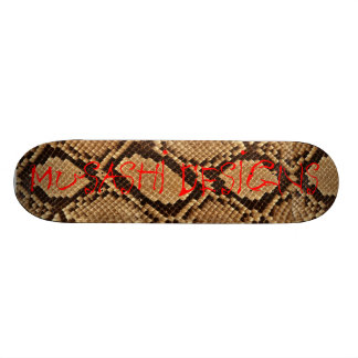 Musashi Design Snakeskin Skateboard