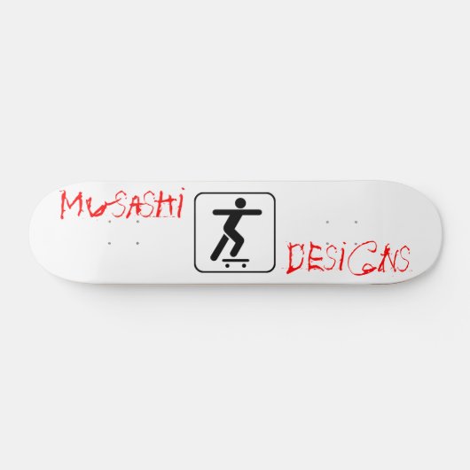 Musashi Design Stickpusher Skateboard (Horizontaal)