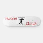 Musashi Designs Stickpusher Skateboard (Horizontaal)
