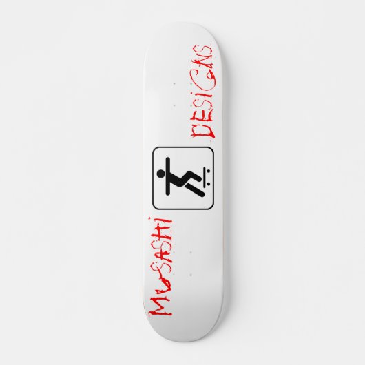 Musashi Designs Stickpusher Skateboard (Voorkant)