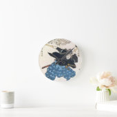 Musashi Miyamoto 宮 本 武 met twee Bokken Ronde Klok (Huis)