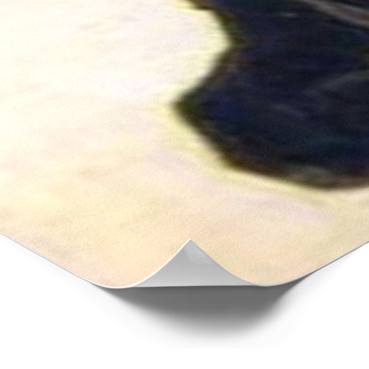 MUSASHI Miyamoto met twee Bokken Japans Samurai Poster (Hoek)