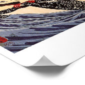 Musashi op de achterkant van een walvis poster (Hoek)