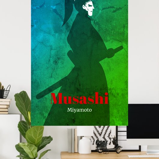 Musashi, Samurai Code Poster (Thuiskantoor)