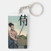 Musashi – Trage den Geist in dir Sleutelhanger (achterkant)
