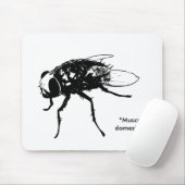 Musca domestica mousepad muismat (Met muis)