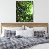 Muscari & Clematis Botanical Canvas Art Afdruk (Insitu (Slaapkamer))