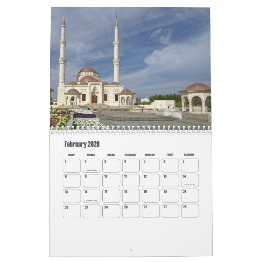 Muscat-Oman Calendar Kalender (Feb 2026)