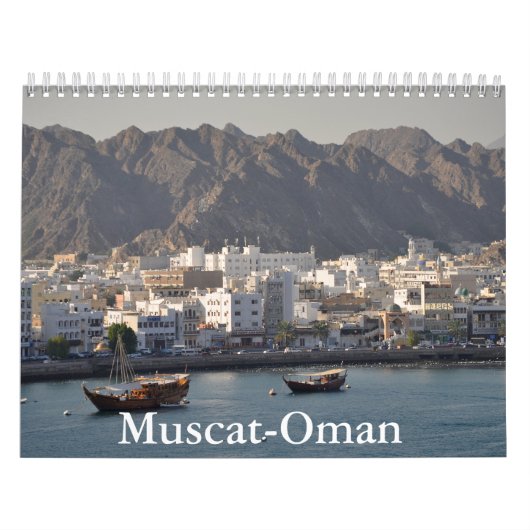 Muscat-Oman kalender (Hoes)