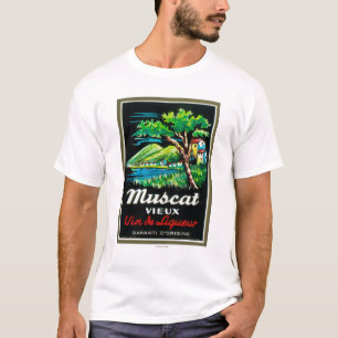 Muscat Vieux Wine LabelEurope T-shirt