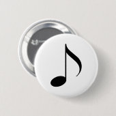 Muscialiteit Ronde Button 5,7 Cm (Voorkant /achterkant)