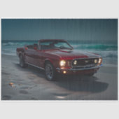 Muscle Car Beach voorzijde decoupage Tissuepapier (Voorkant)