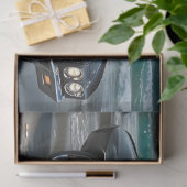 Muscle Car - Chevelle- Strand voorzijde decoupage Tissuepapier (Geschenk)