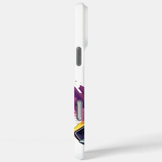 Muscle Car City Skyline Phone Case (Achterkant / Rechts)