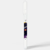 Muscle Car City Skyline Phone Case (Achterkant / Links)