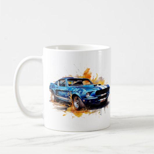 Muscle Car Coffee Mug Koffiemok (Links)