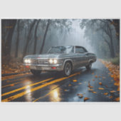  Muscle Car - Impala - Herfst Forest Highway Tissuepapier (Voorkant)